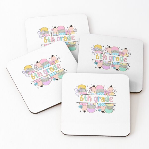Item preview, Sixth Grade Coquette Pencil Bow Back To School 6th Grade designed and sold by MOHITSALVI.