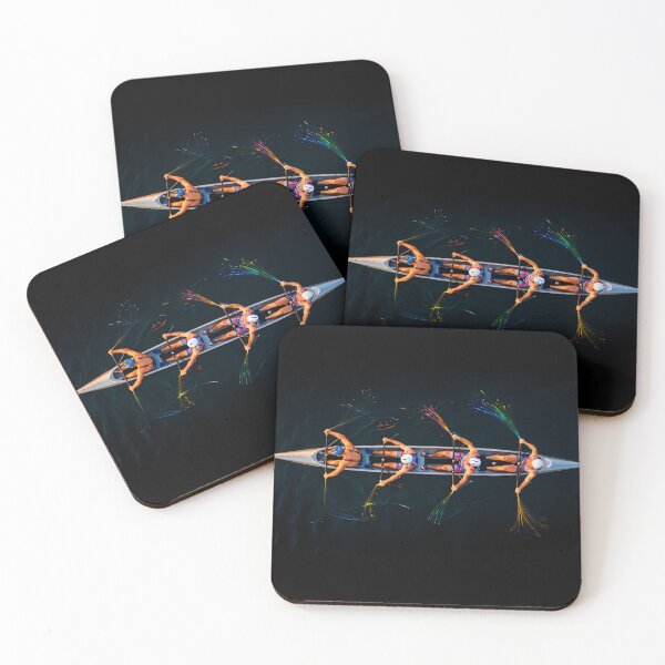 Item preview, Rowers on a canoe designed and sold by Vibranta Studio.