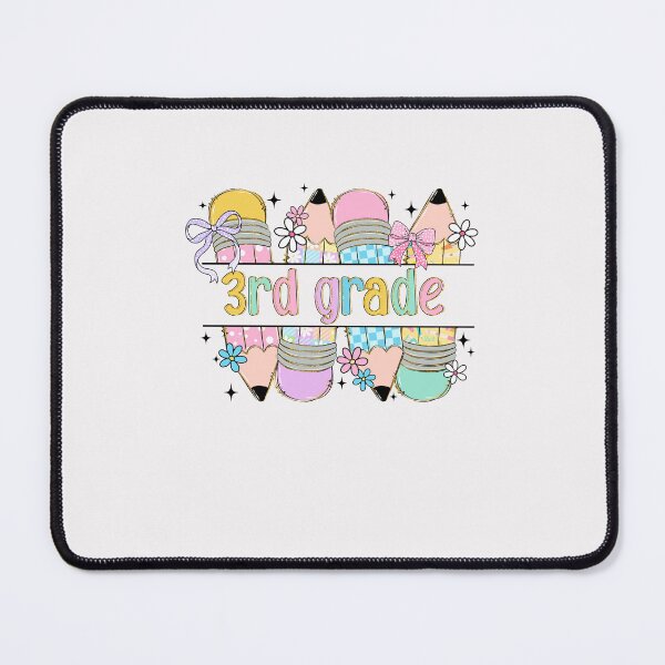 Item preview, Third Grade Coquette Pencil Bow Back To School 3rd Grade designed and sold by MOHITSALVI.
