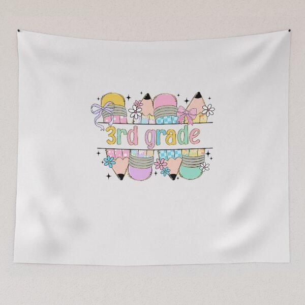 Item preview, Third Grade Coquette Pencil Bow Back To School 3rd Grade designed and sold by MOHITSALVI.
