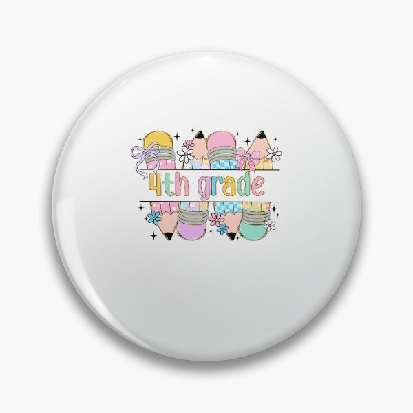 Item preview, Fourth Grade Coquette Pencil Bow Back To School 4th Grade designed and sold by MOHITSALVI.