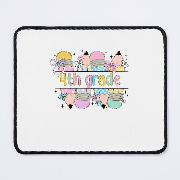 Item preview, Fourth Grade Coquette Pencil Bow Back To School 4th Grade designed and sold by MOHITSALVI.