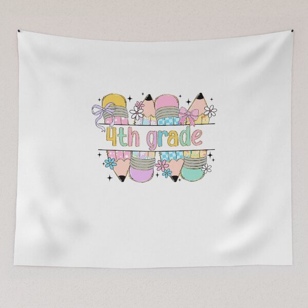 Item preview, Fourth Grade Coquette Pencil Bow Back To School 4th Grade designed and sold by MOHITSALVI.