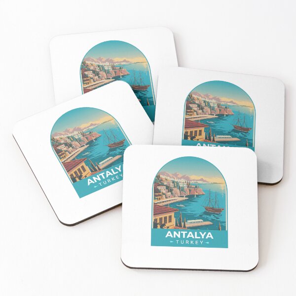 Item preview, Antalya Sticker Travel to Turkey  designed and sold by TulipaGraphics.