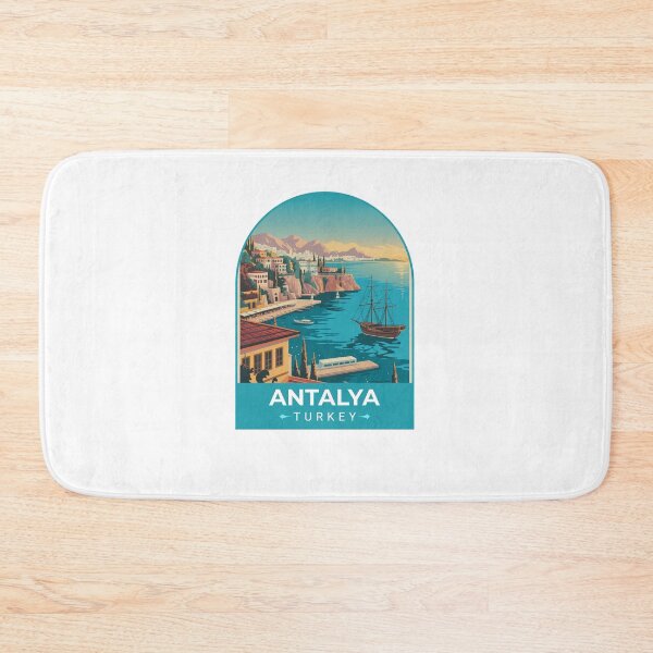 Item preview, Antalya Sticker Travel to Turkey  designed and sold by TulipaGraphics.