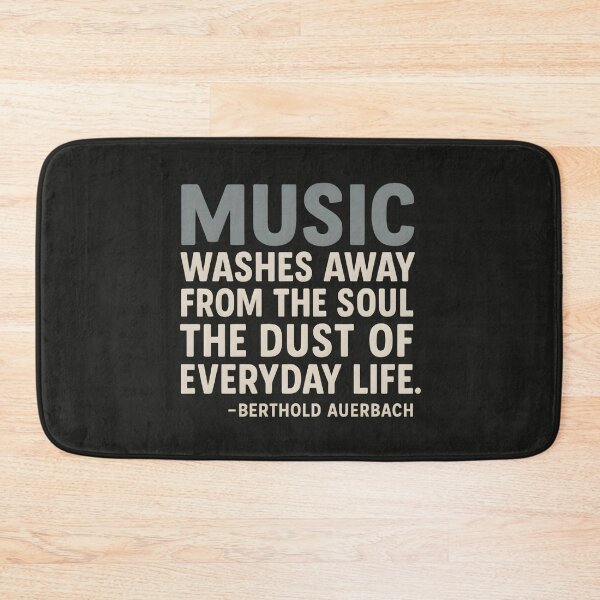 Item preview, Music Washes Away From The Soul The Dust designed and sold by HowToCanadian.