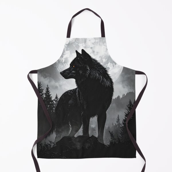 Item preview, Dark Moon Wolf designed and sold by autrouvetout.