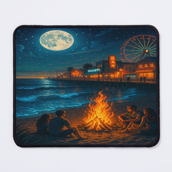 Item preview, Summer nights by the sea – Magic, Light & Whispering Waves designed and sold by FotoworldEdel.