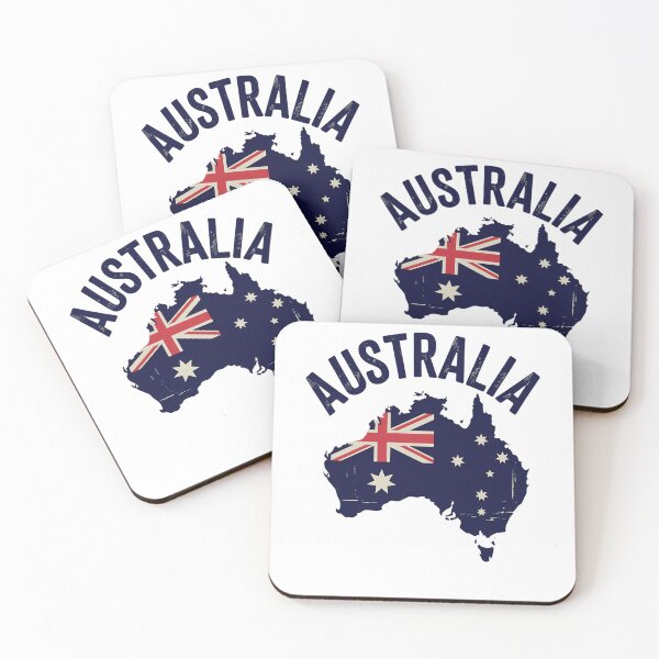 Item preview, Australian Map Flag Patriotic designed and sold by brynatshop.