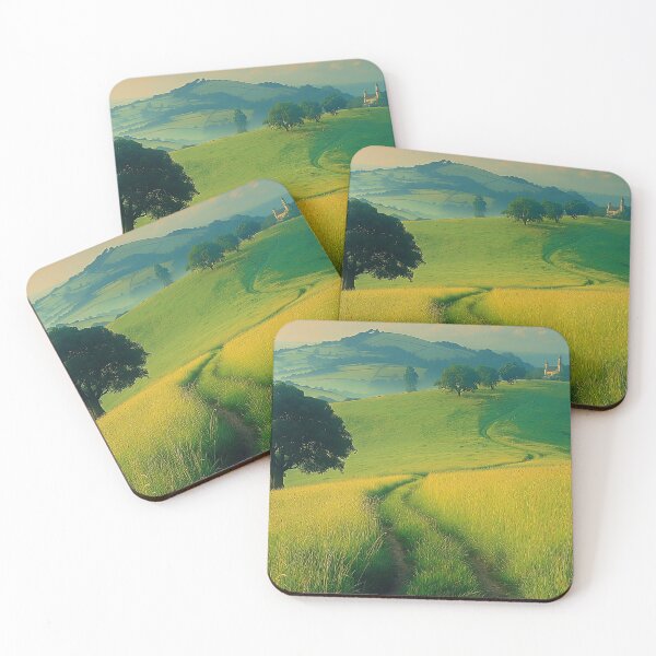 Item preview, "Serene Trees and Rolling Hills Landscape 3" designed and sold by Richenda.