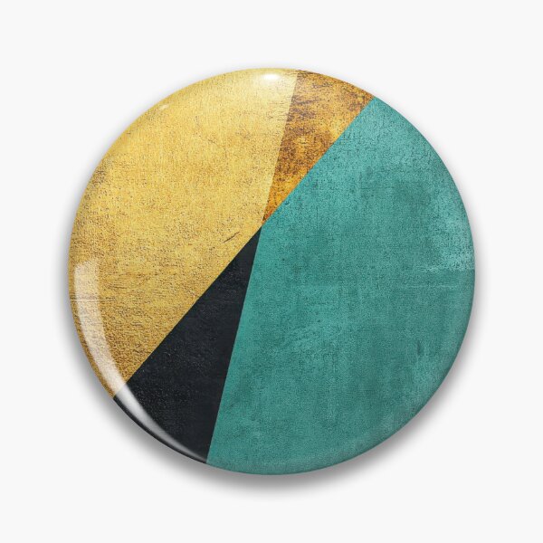Artikelvorschau, Retro Abstract in Gold, Teal & Black entworfen und verkauft von ArtHouseNiklas.