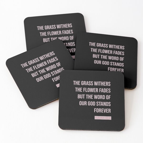 Item preview, The Word of Our God Stands Forever – Isaiah 40:8 | Bible Verse | Inspirational Series #1 designed and sold by JirehKollezion.