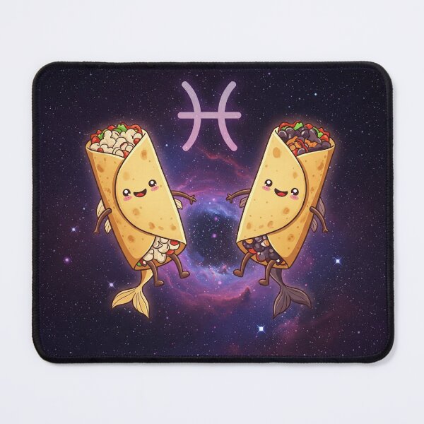 Item preview, Pisces Cosmic Burritos designed and sold by SeraphDoodles.