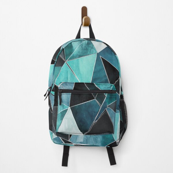 Item preview, Seamless pattern with turquoise & silver foil designed and sold by ArtHouseNiklas.