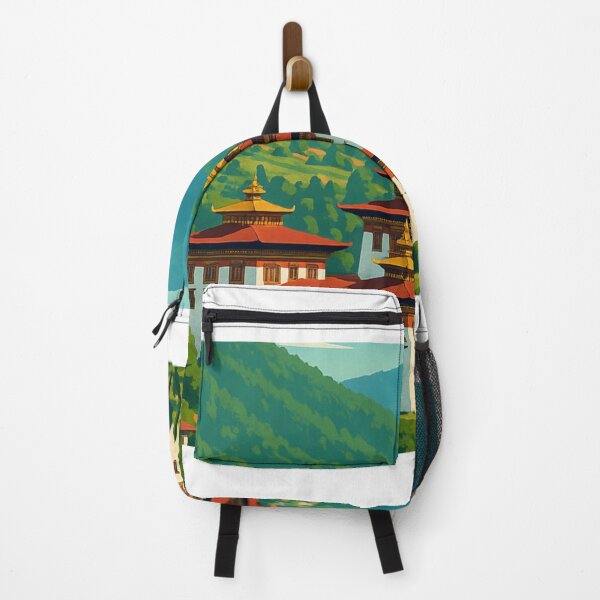 Item preview, Thimphu Palace and Bhutan Village Hillside designed and sold by Aryabek.