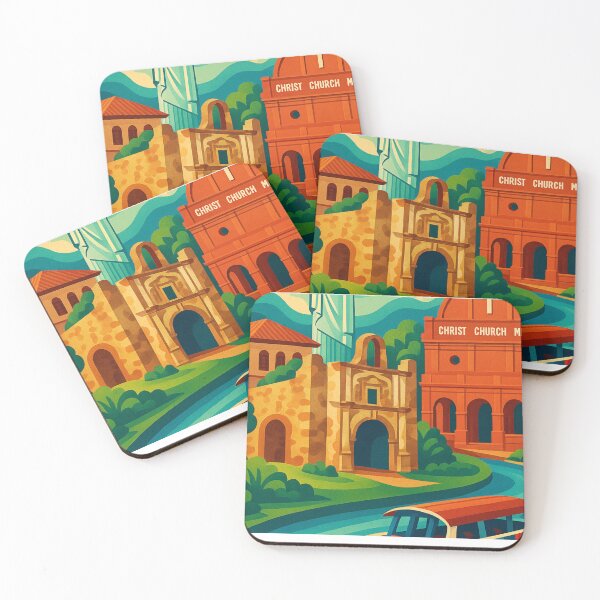 Item preview, Malacca River Cruise and Christ Church designed and sold by Aryabek.