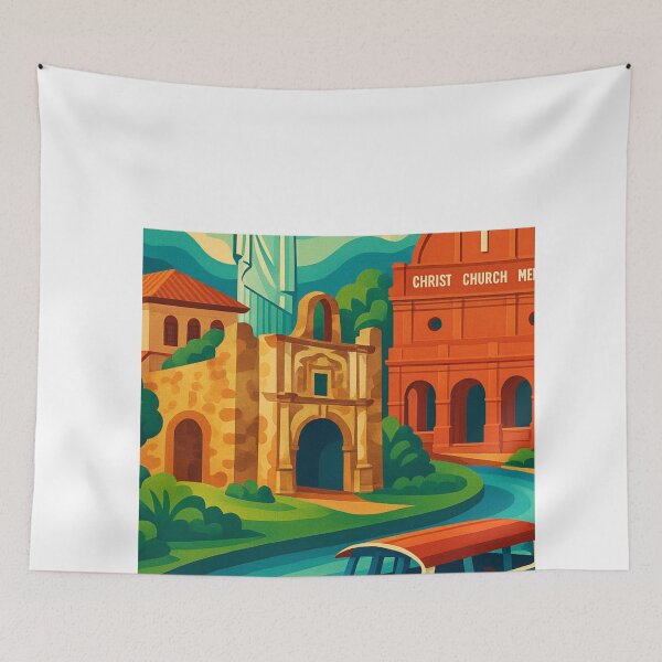 Item preview, Malacca River Cruise and Christ Church designed and sold by Aryabek.