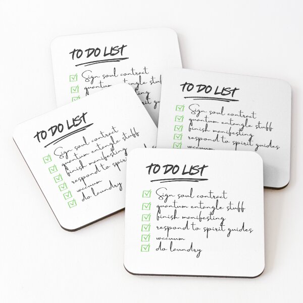 Item preview, Spiritual To Do List designed and sold by WTFrequency.