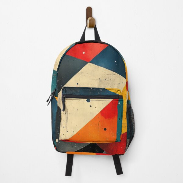 Item preview, Retro space design in blue, orange & purple designed and sold by ArtHouseNiklas.
