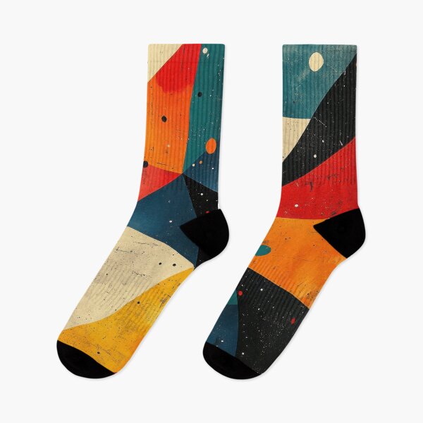 Item preview, Retro space design in blue, orange & purple designed and sold by ArtHouseNiklas.