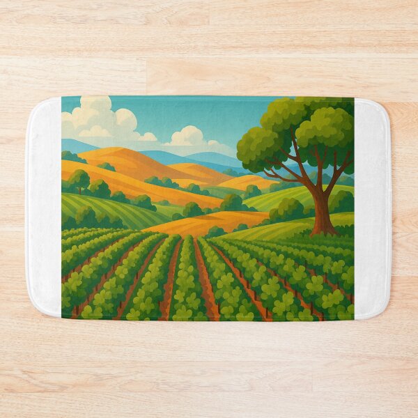 Item preview, Barossa Valley Vineyard Hills South Australia designed and sold by Aryabek.