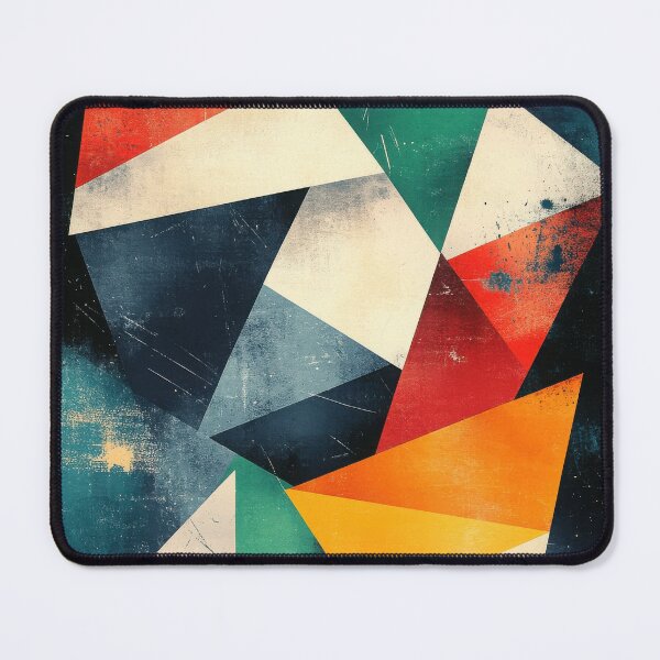 Item preview, Vintage design with colorful triangles designed and sold by ArtHouseNiklas.