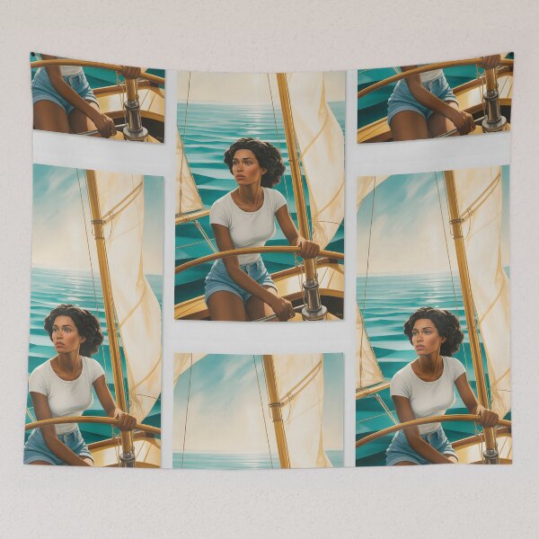 Item preview, Sail Away, Sail Away  designed and sold by CanvasCarousel.