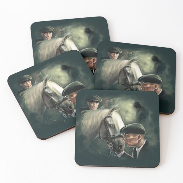 Item preview, Cillian Tommy White Horse Painting designed and sold by AK-Hevonen.