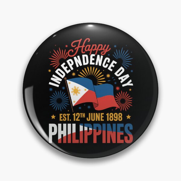 Item preview, Happy Independence Day Philippines Pinoy Filipino Flag designed and sold by brynatshop.