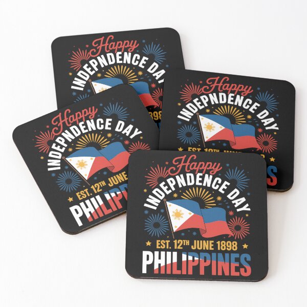 Item preview, Happy Independence Day Philippines Pinoy Filipino Flag designed and sold by brynatshop.