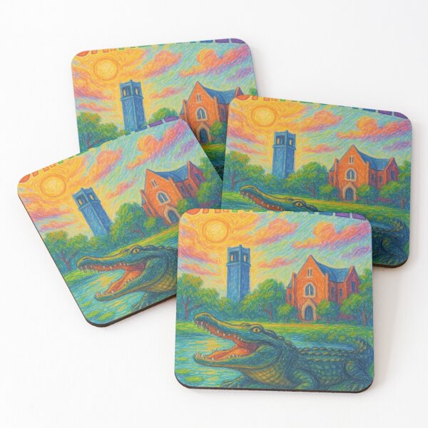 Item preview,  Gainesville with Alligator and Tower designed and sold by Aryabek.