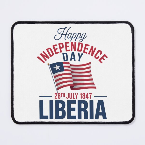Item preview, Happy Liberia Independence Day Liberia Liberian Flag designed and sold by brynatshop.