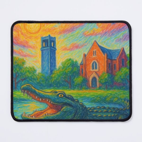 Item preview, Gainesville with Alligator and Tower designed and sold by Aryabek.