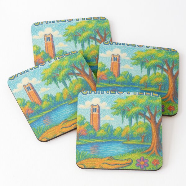 Item preview, Gainesville Lakeside with Gator Florida designed and sold by Aryabek.