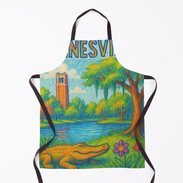 Item preview, Gainesville Lakeside with Gator Florida designed and sold by Aryabek.