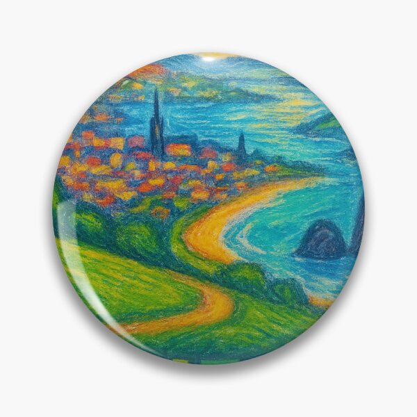 Item preview, Dunedin Coast with Lighthouse and Penguin designed and sold by Aryabek.