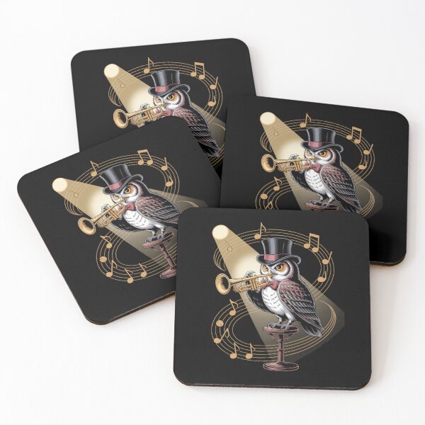 Item preview, Trumpet Owl Lounge designed and sold by SignumShop.