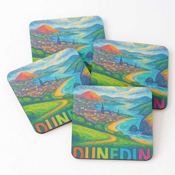 Item preview, Dunedin Coast with Lighthouse and Penguin designed and sold by Aryabek.