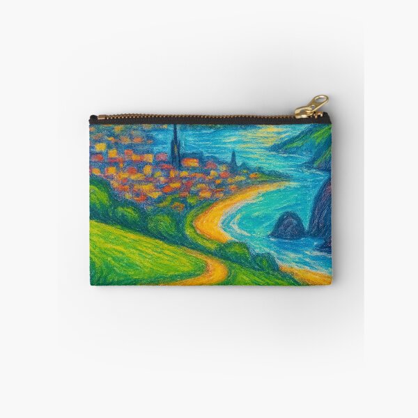 Item preview, Dunedin Coast with Lighthouse and Penguin designed and sold by Aryabek.