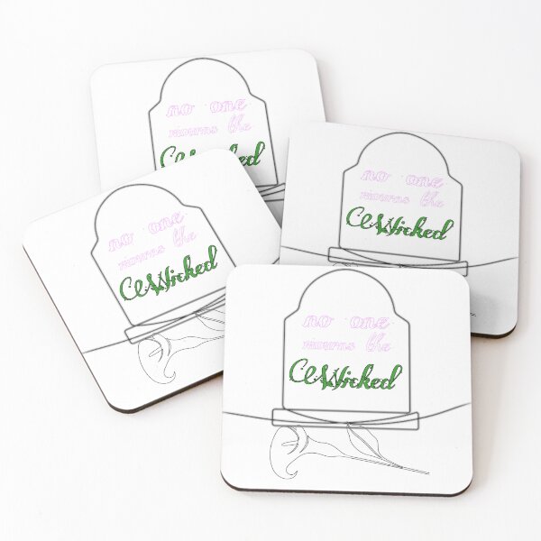 Item preview, No One Mourns The Wicked Sticker Elphaba designed and sold by feardeargcrafts.