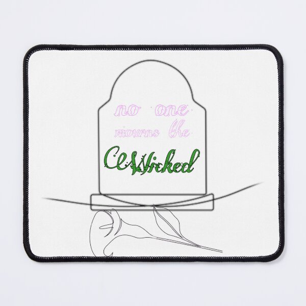 Item preview, No One Mourns The Wicked Sticker Elphaba designed and sold by feardeargcrafts.