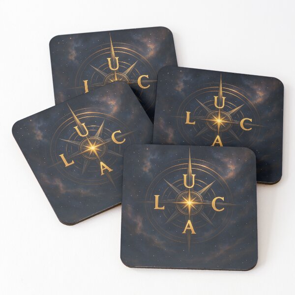 Item preview, LUCA Celestial Compass – Nebula Space Navigation Design designed and sold by VoidBloom Studio.