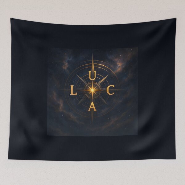 Item preview, LUCA Celestial Compass – Nebula Space Navigation Design designed and sold by VoidBloom Studio.