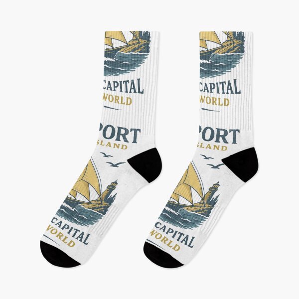 Item preview, VINTAGE NEWPORT RHODE ISLAND SAILING CAPITAL OF THE WORLD designed and sold by justyna-s28.