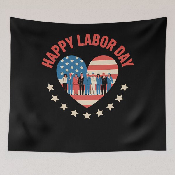 Item preview, Happy Labor Day Patriotic Labors Day designed and sold by brynatshop.