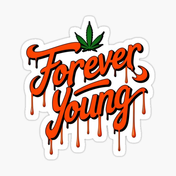 Item preview, Forever Young 40 designed and sold by Zeir Shop.