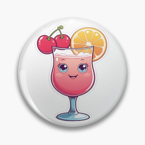 Item preview, The "Giggle Gulp" Cartoon Face Cocktail Glass designed and sold by Shakesipserve.