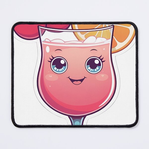 Item preview, The "Giggle Gulp" Cartoon Face Cocktail Glass designed and sold by Shakesipserve.