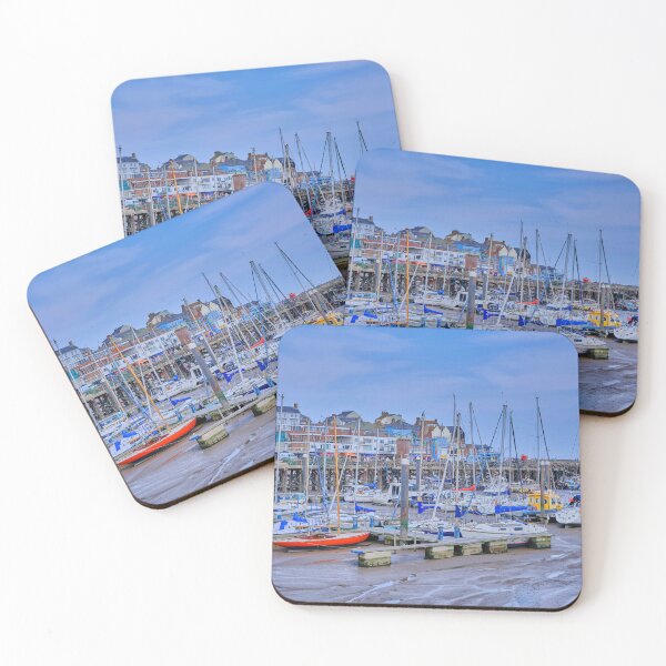 Item preview, Bridlington Harbour Marina at Low Tide designed and sold by Violaman.