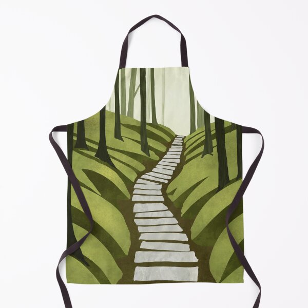 Item preview, Pathway – Serene Nature Trail Design Symbolizing Life’s Journey and Inner Peace designed and sold by ArtsyExplorer.